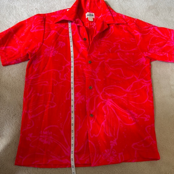 Vintage Hanakahi of Hawaii Men’s Size Medium Vibrant Pink Red M - Picture 11 of 11